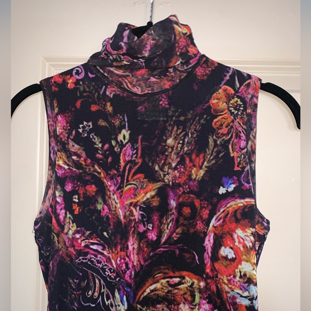 Fuzzi Mesh Printed Top